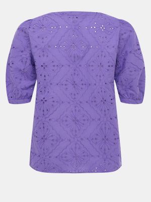 Блузка Emme Marella фиолетовая