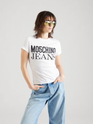 Marškinėliai Moschino Jeans juoda