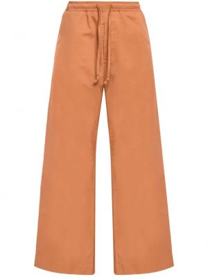 Spodnie bawełniane Société Anonyme pomarańczowe