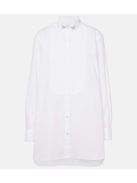 Βαμβακερό πουκάμισο Dries Van Noten λευκό