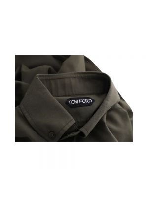 Blusa de algodón Tom Ford Pre-owned verde