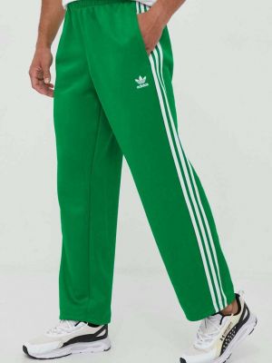 Панталон с апликация Adidas Originals зелено