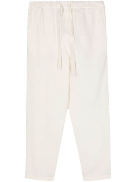 Lněné kalhoty 120% Lino bílé