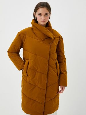 Утепленная куртка Stefanel коричневая