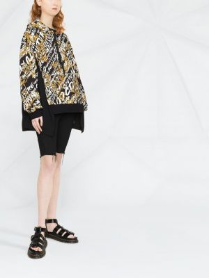 Bluza z kapturem z nadrukiem Versace Jeans Couture
