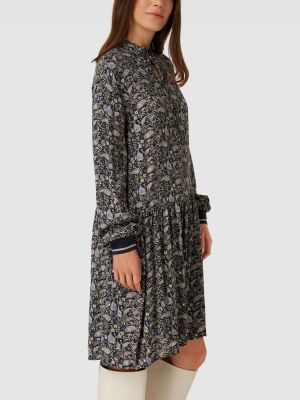 Sukienka midi z wzorem paisley Jake*s Collection czarna
