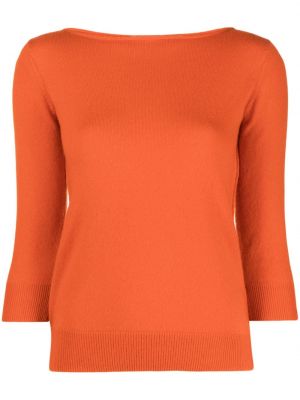 Sweter z kaszmiru Extreme Cashmere pomarańczowy