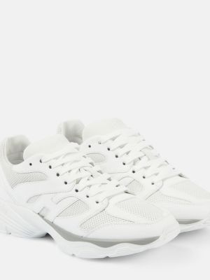 Δερμάτινα sneakers Hogan λευκό