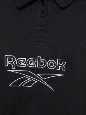 Hanorac din bumbac Reebok Classics negru
