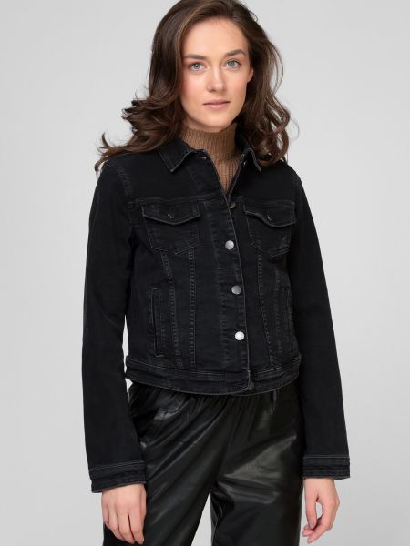 Джинсова куртка Esprit чорна