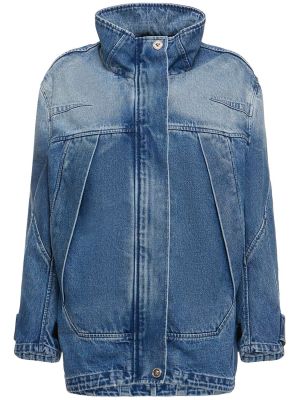 Džínsová bunda Versace modrá