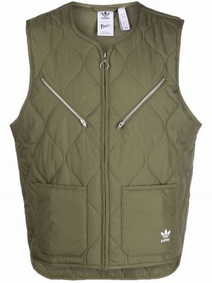 Vattert vest Adidas grønn