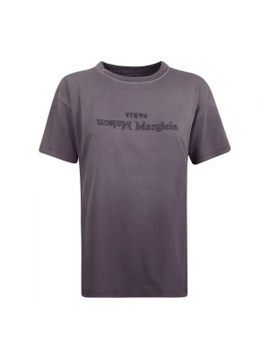 Koszulka Maison Margiela fioletowa