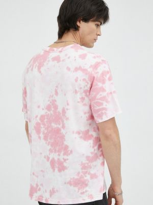 Bavlněné tričko Levi's růžové