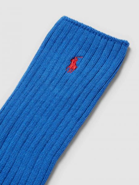 Skarpety bawełniane Polo Ralph Lauren niebieskie