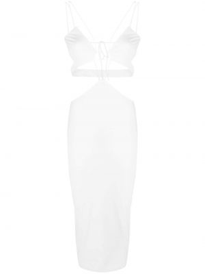 Μίντι φόρεμα Amazuìn λευκό