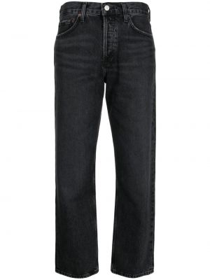 Straight leg-jeans Agolde svart