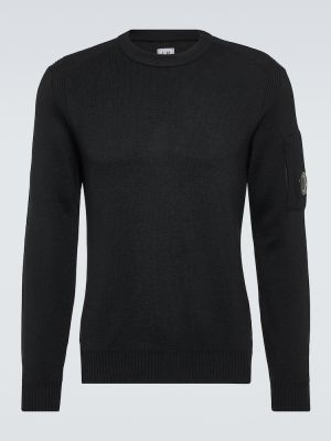 Maglione di lana C.p. Company nero