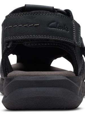 Кожаные сандалии Clarks черные