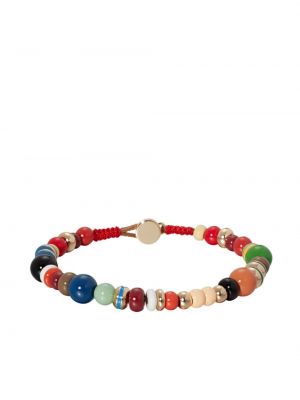 Bracelet avec pierres découratives à motif mélangé Roxanne Assoulin rouge