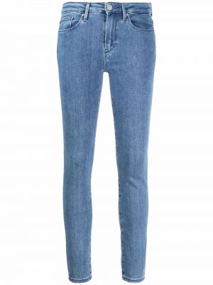 Skinny fit-jeans Tommy Hilfiger blå