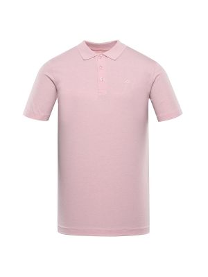 Поло тениска Nax розово