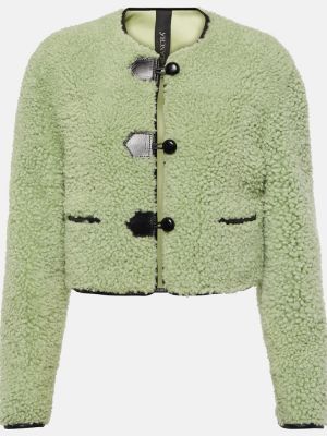 Usnjena jakna Blancha zelena