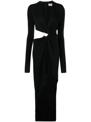 Коктейлна рокля Alexandre Vauthier черно