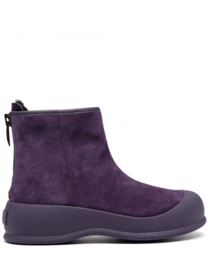 Wildleder ankle boots Bally lila