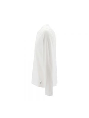 Koszulka bawełniana z długim rękawem Ralph Lauren biała