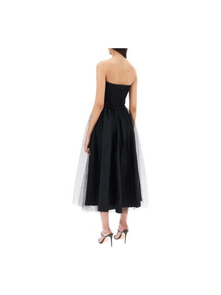 Mini vestido de malla 19:13 Dresscode negro