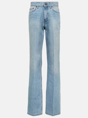 Jeans taille haute The Row bleu