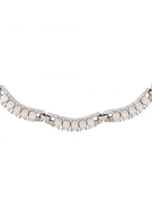 Křišťálový náhrdelník Susan Caplan Vintage stříbrný