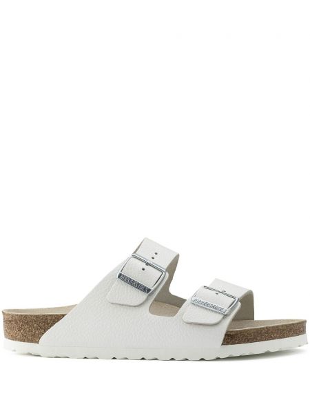 Askılı sandalet Birkenstock beyaz