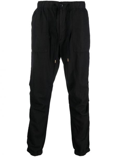 Pantaloni cu broderie cu decolteu în v din bumbac Polo Ralph Lauren