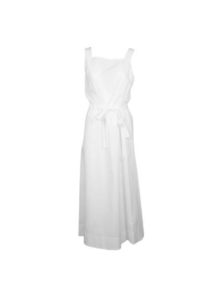 Sukienka midi bawełniana Max Mara biała