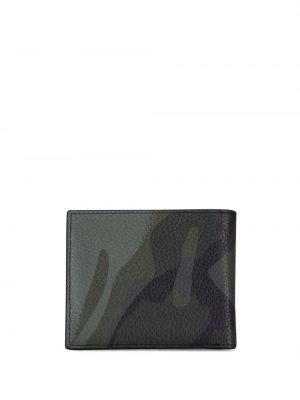 Maskáčová kožená peněženka s potiskem Tom Ford