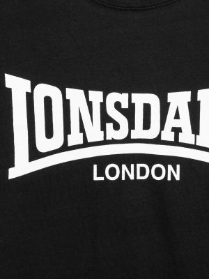 Черная футболка Lonsdale