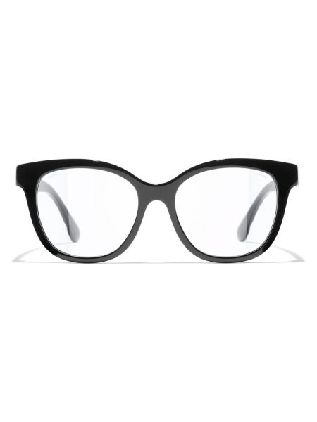 Klassischer brille Chanel schwarz