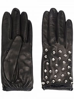 Δερμάτινα γάντια με καρφιά Manokhi