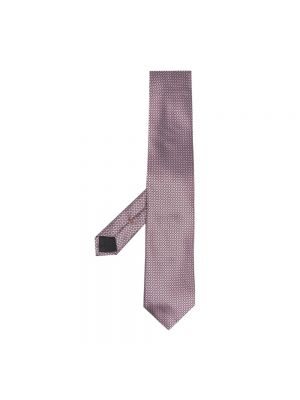 Krawat Ermenegildo Zegna - Różowy