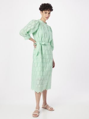 Košeľové šaty Karen By Simonsen zelená