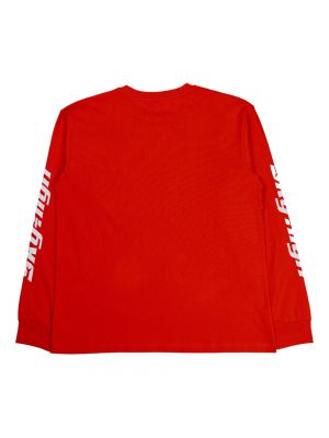 Camiseta de manga larga manga larga Sky High Farm rojo