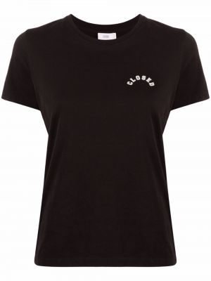 Camiseta Closed negro