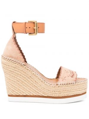 Plateau espadrille See By Chloé pink