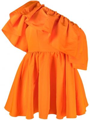 Мини рокля Alexander Mcqueen оранжево