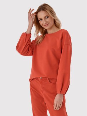 Bluza Submisa T2207.046 Pomarańczowy Relaxed Fit Tatuum