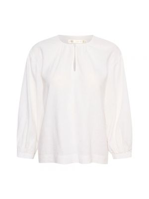 Lniana bluzka Inwear biała