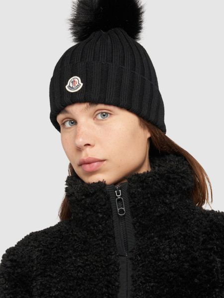 Yün bere Moncler siyah