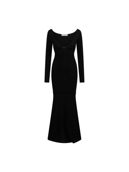 Sukienka długa Nanushka czarna